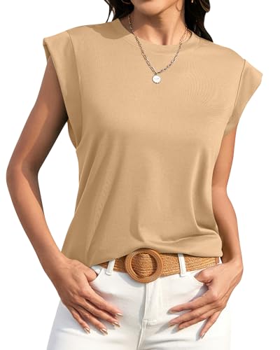 Women's Summer Crewneck Tank Top