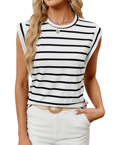Women's Summer Crewneck Tank Top