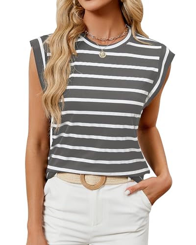 Women's Summer Crewneck Tank Top