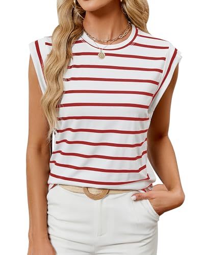 Women's Summer Crewneck Tank Top