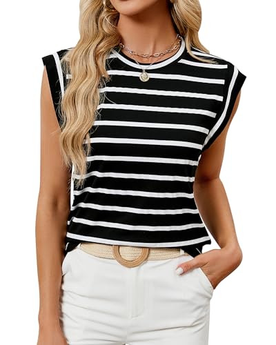 Women's Summer Crewneck Tank Top