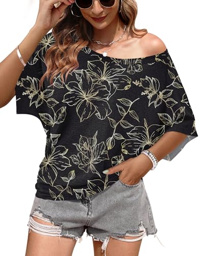 Women's Off Shoulder Batwing T-Shirt