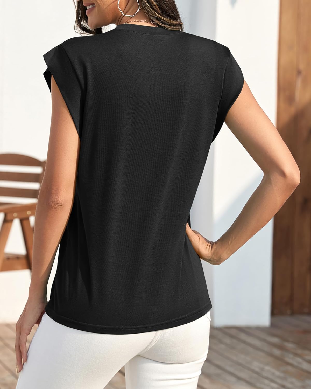 Women's Summer Crewneck Tank Top