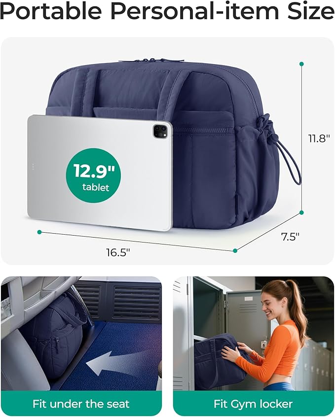 Gym Bag for Duffle Women