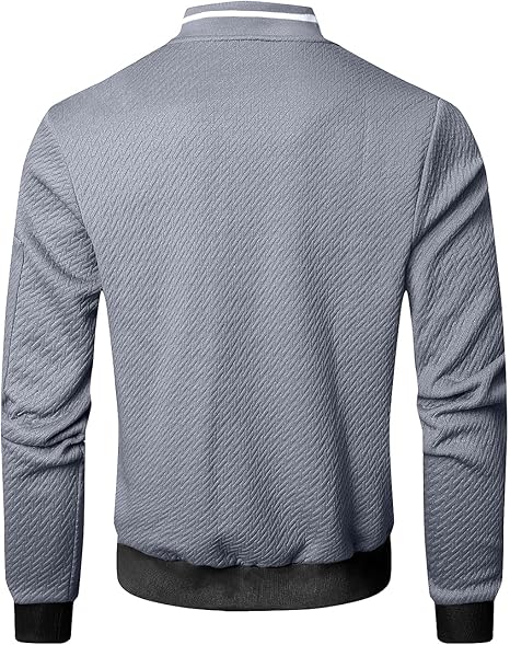 Mens Loose Fit Lightweight Jacket