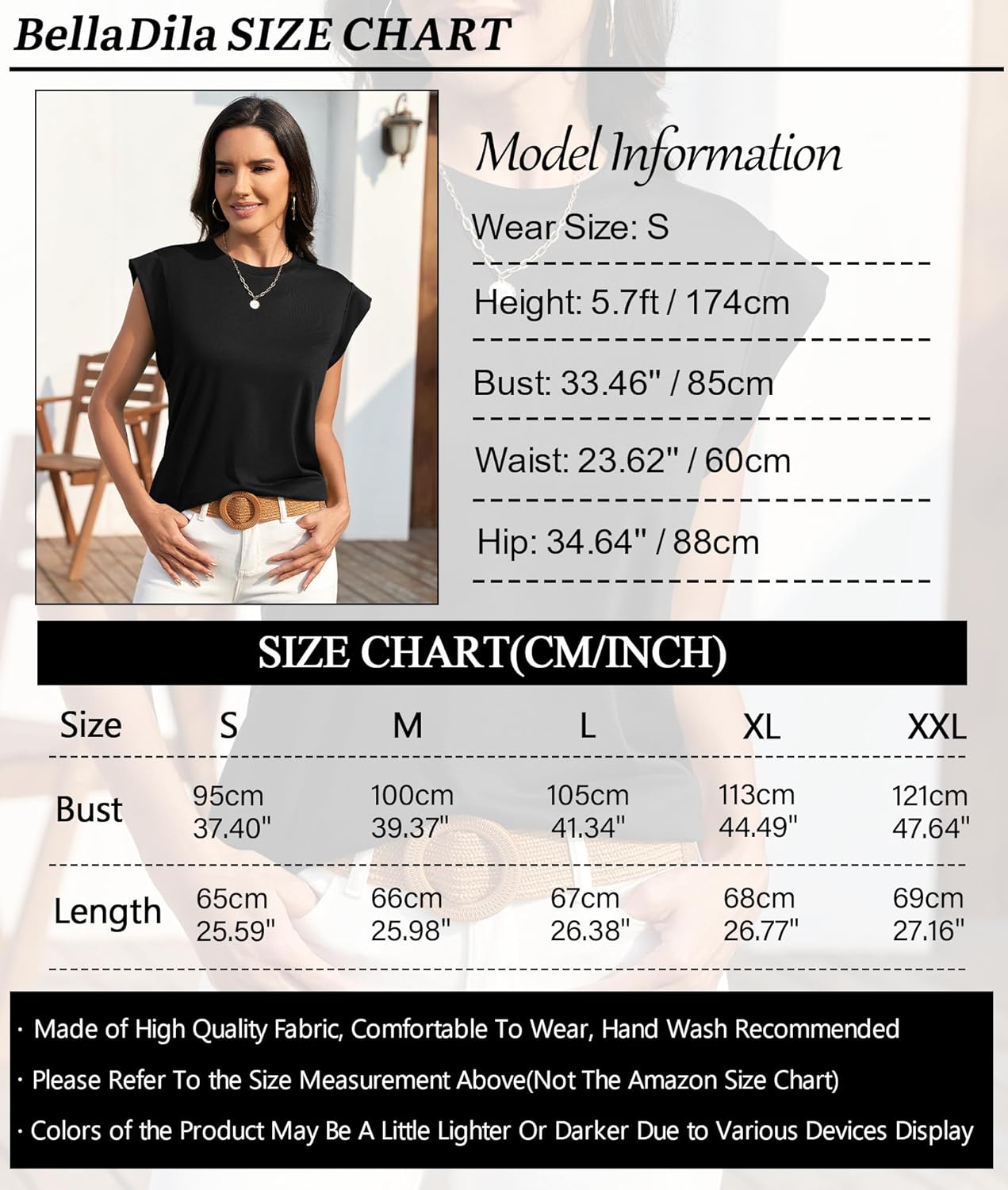 Women's Summer Crewneck Tank Top